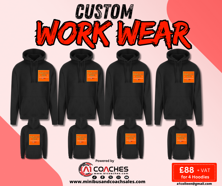 X4 Hoodie Bundle & DTF Print - 4x RX350 Pro RTX Pro Hoodie