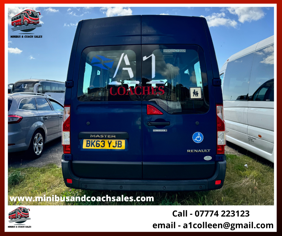 2013 Renault Master Wheelchair Accessible Minibus