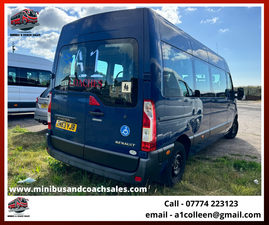 2013 Renault Master Wheelchair Accessible Minibus