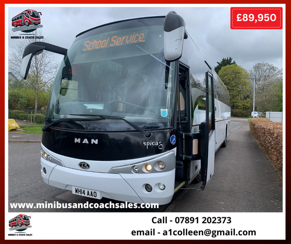 2014 MAN Beulas 55 Seater PSVAR Coach