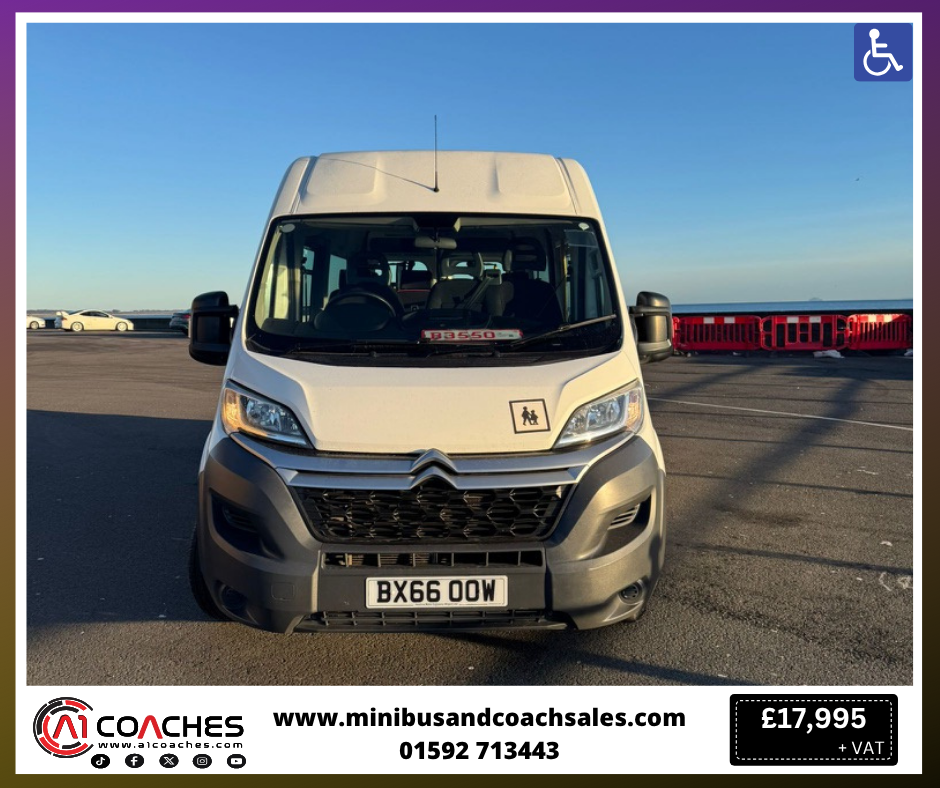 2017 Citroen Relay Wheelchair Accessible Minibus