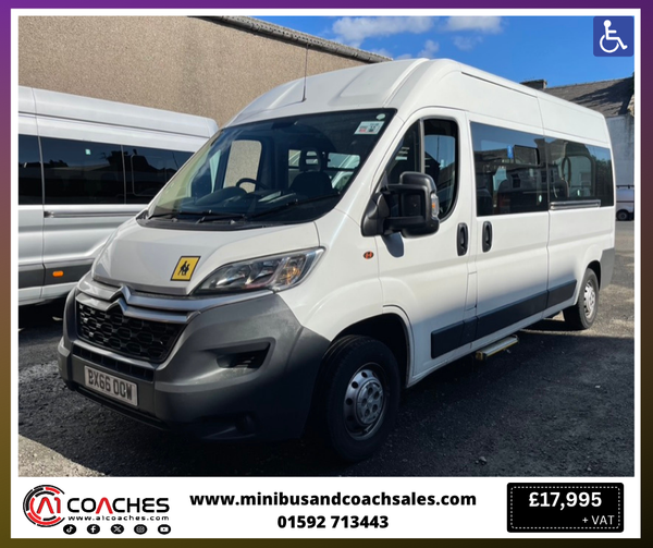 2017 Citroen Relay Wheelchair Accessible Minibus