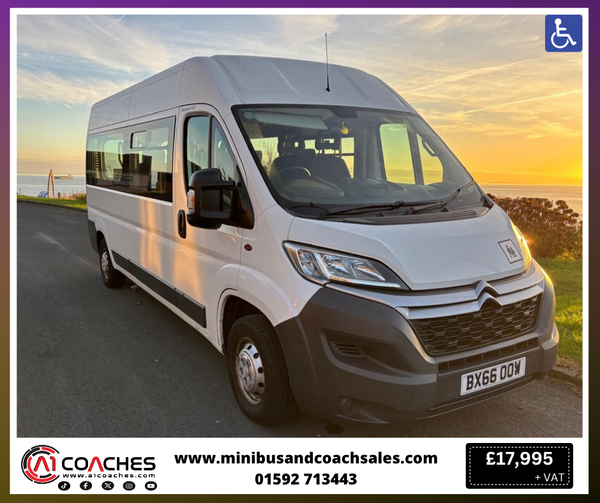 2017 Citroen Relay Wheelchair Accessible Minibus