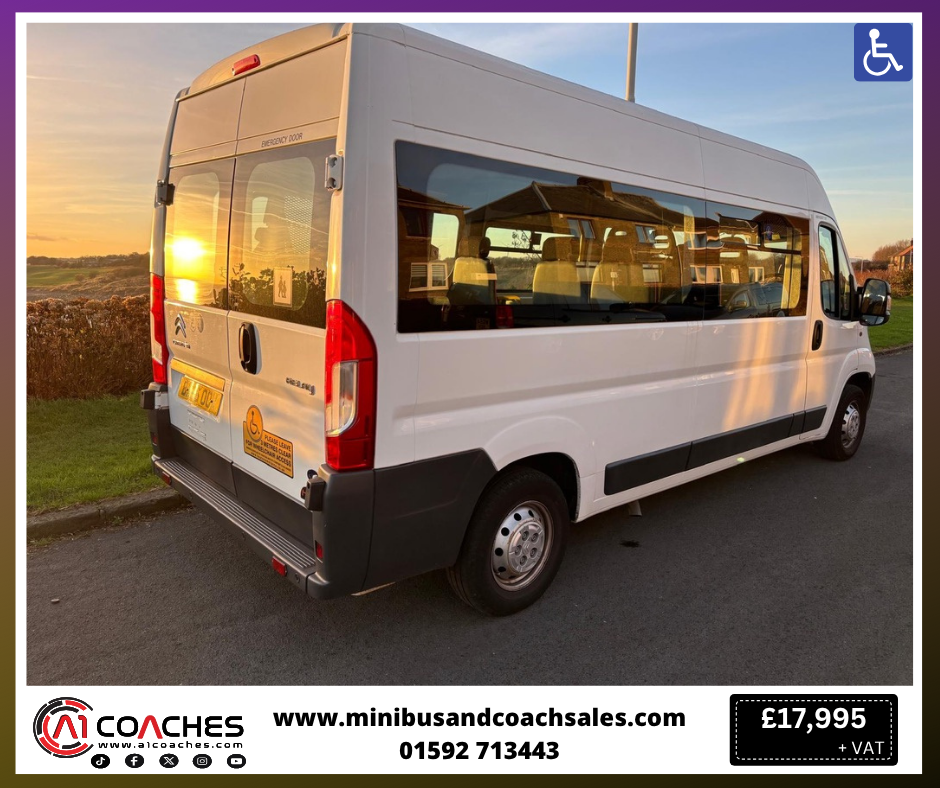 2017 Citroen Relay Wheelchair Accessible Minibus