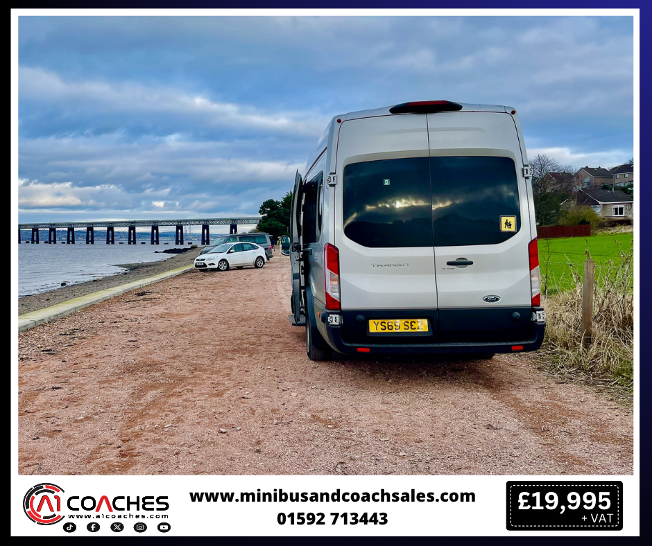 Ford Transit Minibus for sale, 16 seater - PSV tested, Tacho