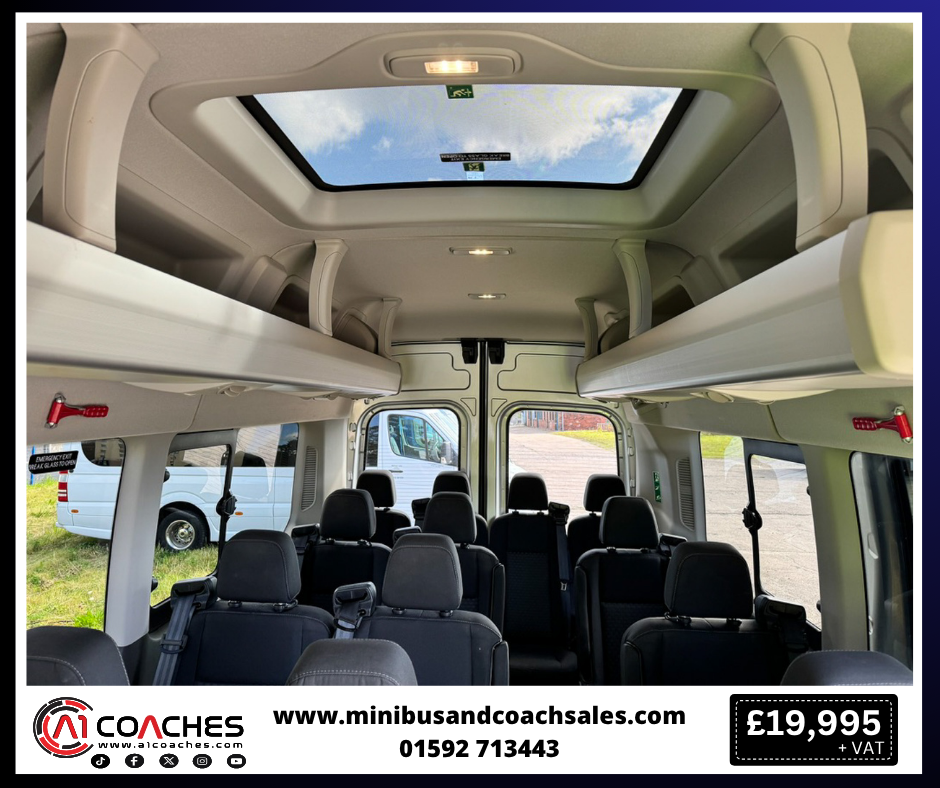Ford Transit PSV Minibus for Sale Fife Scotland
