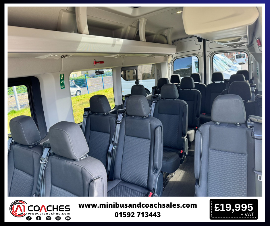 Ford Transit PSV Minibus for Sale Fife Scotland
