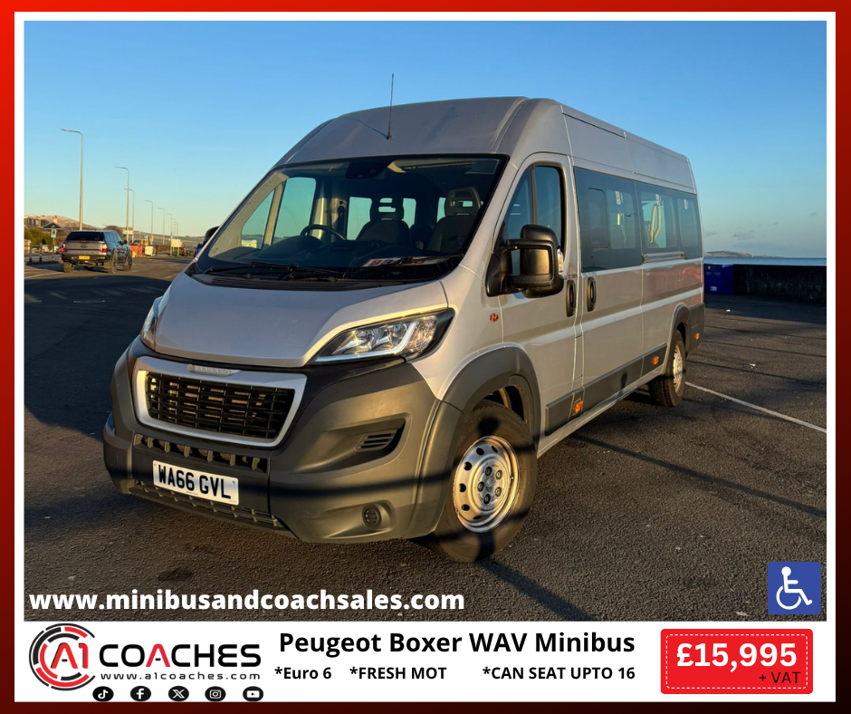 2016 Peugeot Boxer WAV Minibus