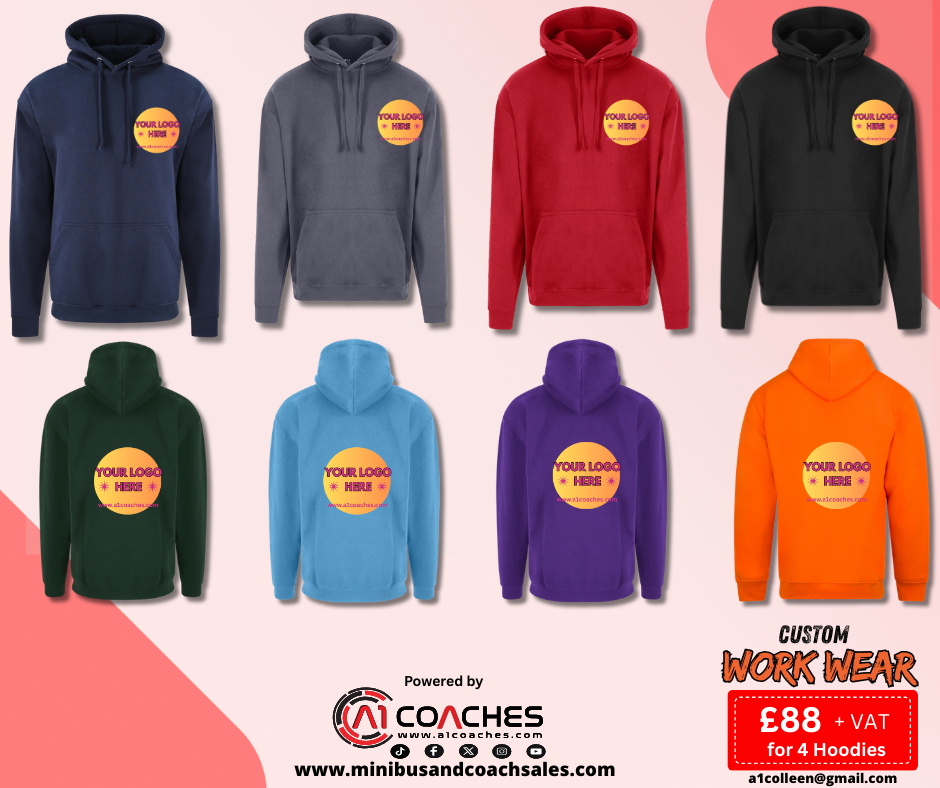 X4 Hoodie Bundle & DTF Print - 4x RX350 Pro RTX Pro Hoodie