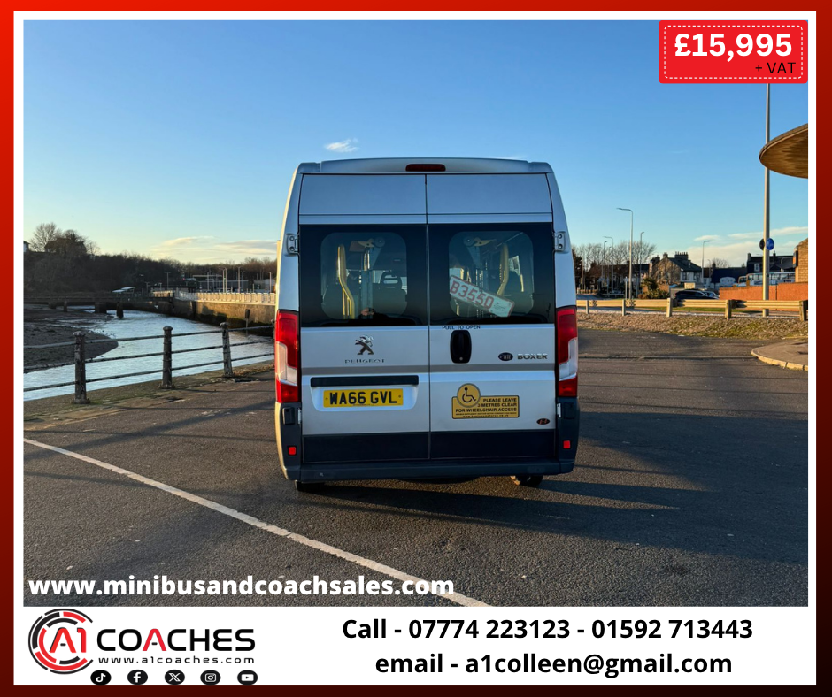2016 Peugeot Boxer WAV Minibus