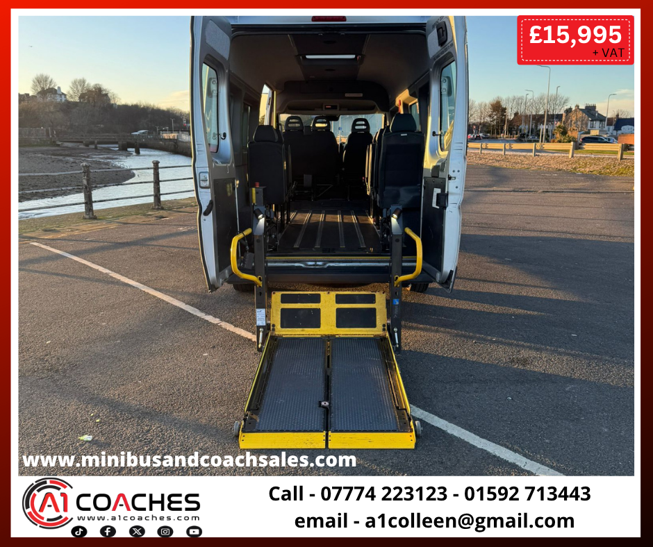 2016 Peugeot Boxer WAV Minibus
