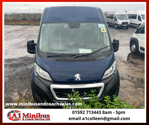2018 Wheelchair Accessible Peugeot Boxer Minibus