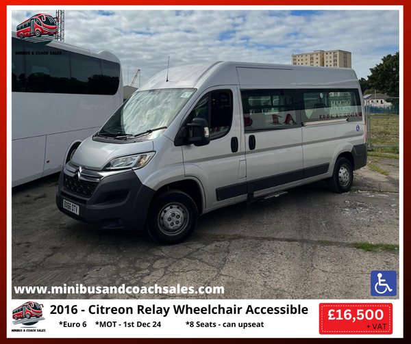 Minibus for Sale, Wheelchair Accessible