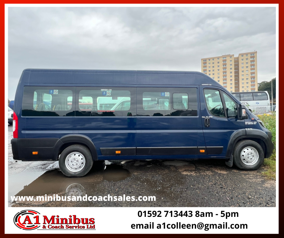 2018 Wheelchair Accessible Peugeot Boxer Minibus