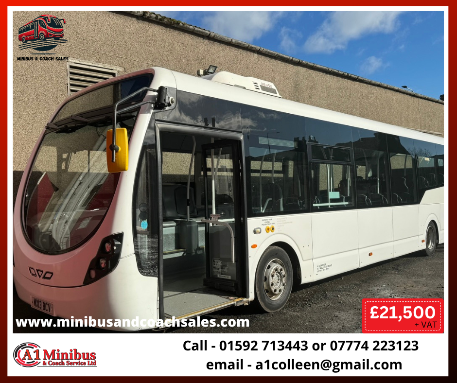 2013 Wright bus Street lite single decker service bus