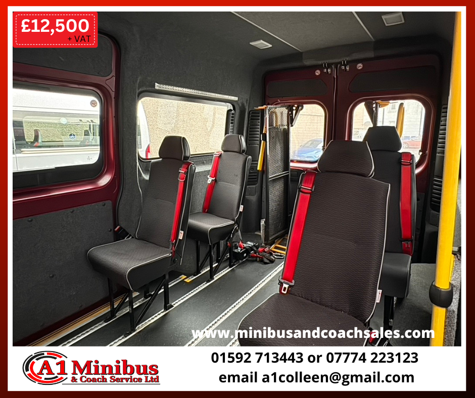 2015 Peugeot Boxer Wheelchair Accessible Minibus