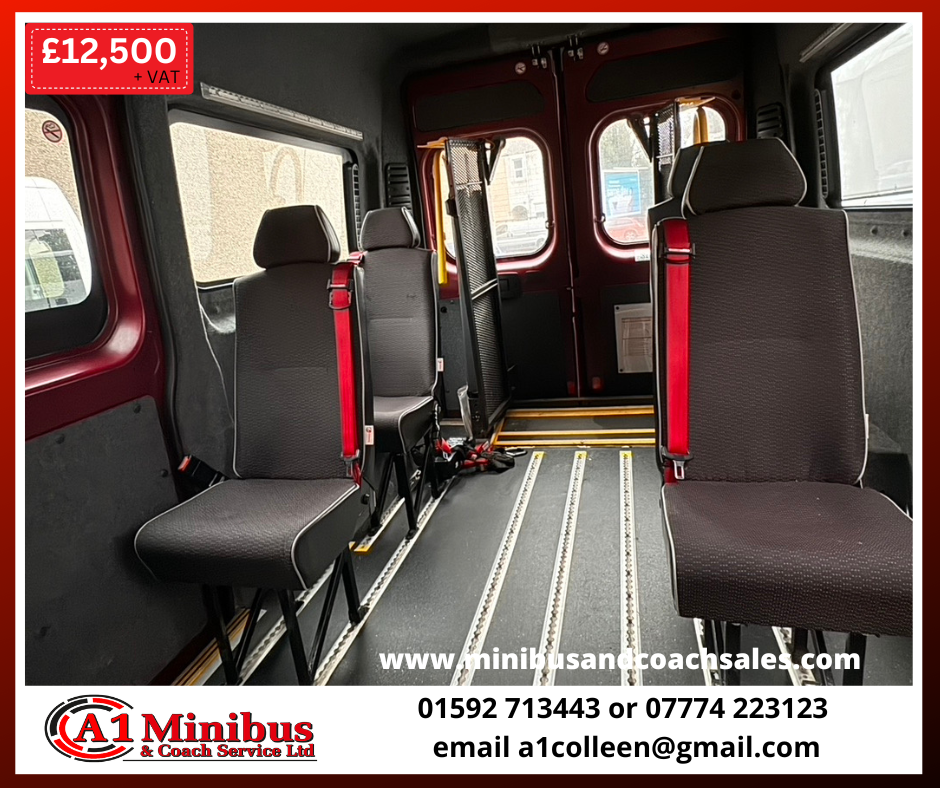 2015 Peugeot Boxer Wheelchair Accessible Minibus