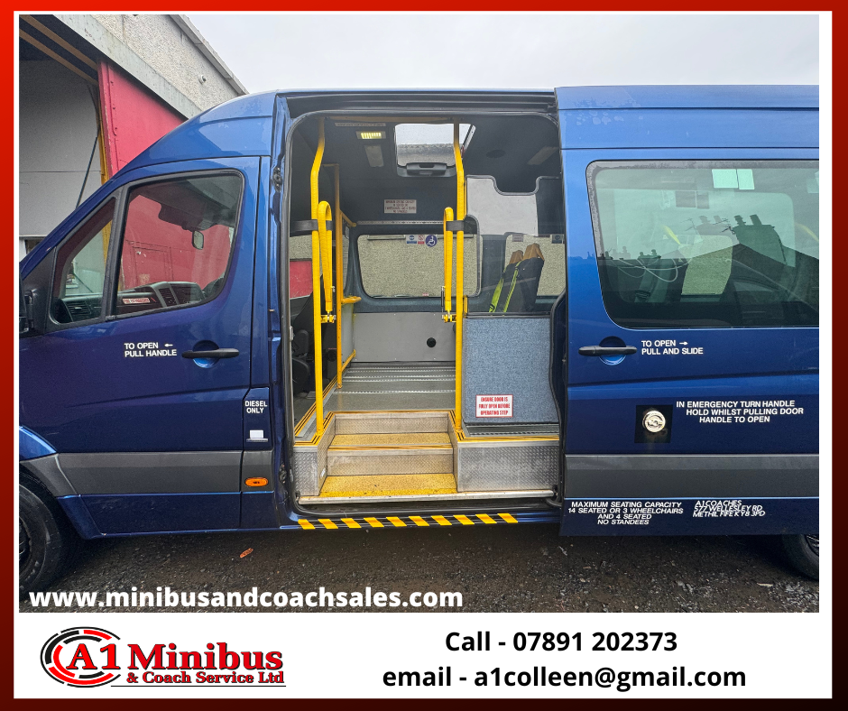2012 Mercedes Sprinter Wheelchair Accessible Minibus