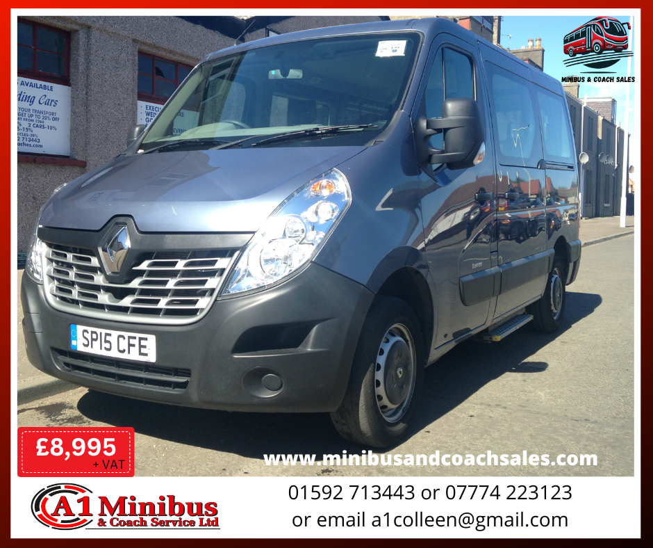 2015 Wheelchair Accessible Renault Master Minibus  (ideal Camper Conversion)