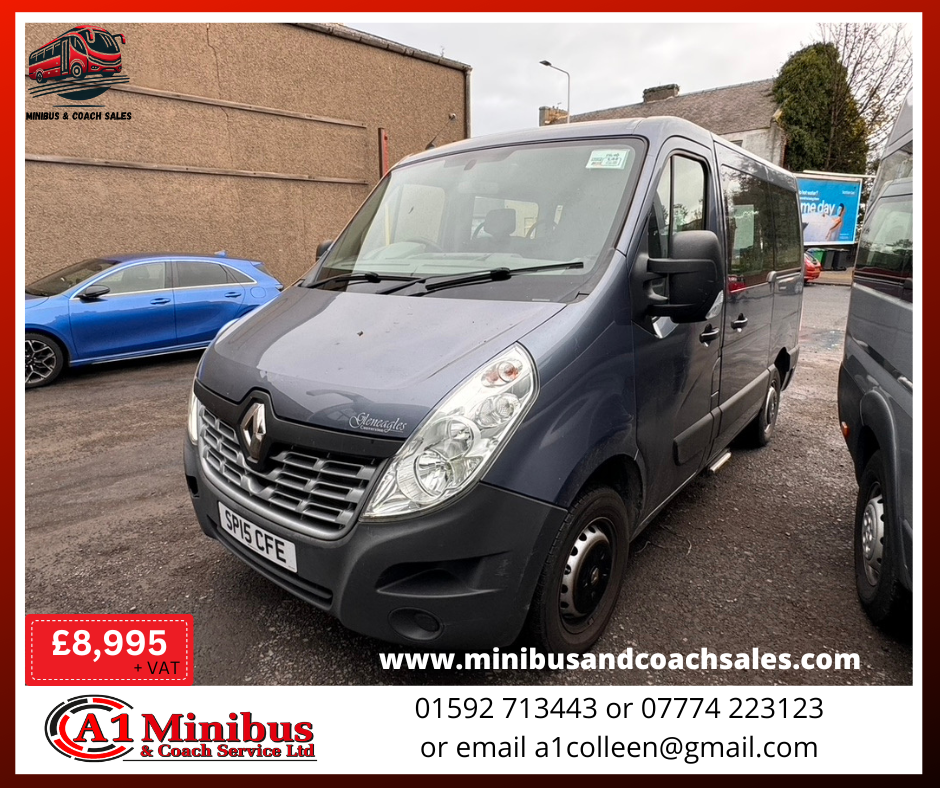 2015 Wheelchair Accessible Renault Master Minibus  (ideal Camper Conversion)