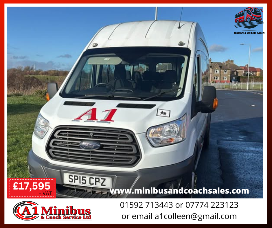 2015 Ford Transit PSV Minibus - 16 Seater