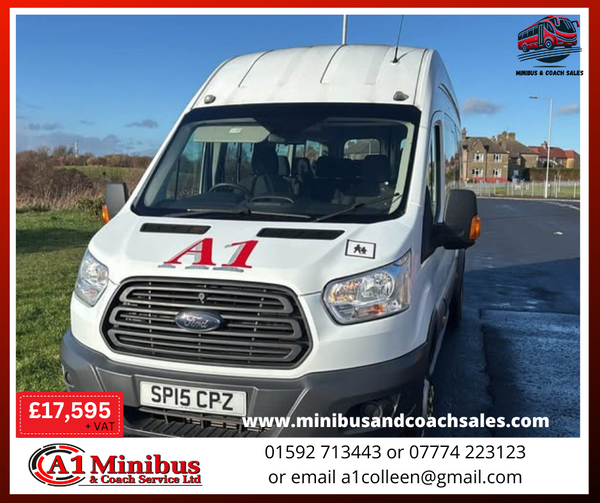2015 Ford Transit PSV Minibus - 16 Seater