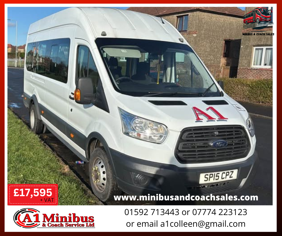 2015 Ford Transit PSV Minibus - 16 Seater