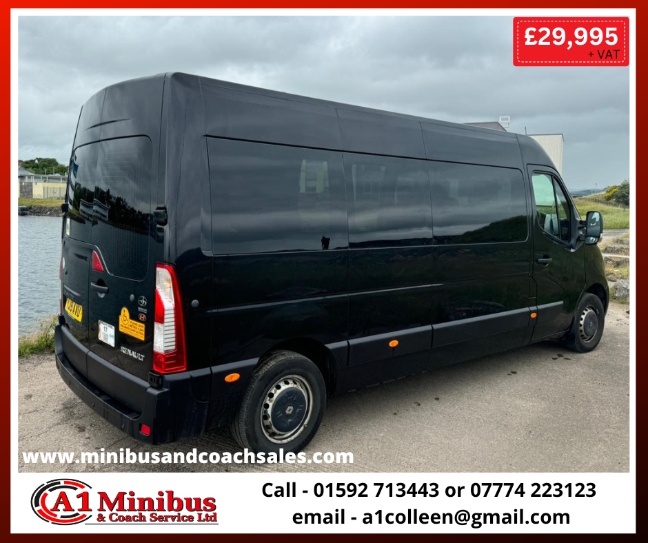 YJ19 AVU - Renault Master Business Wheelchair Accessible Minibus