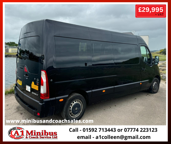 YJ19 AVU - Renault Master Business Wheelchair Accessible Minibus