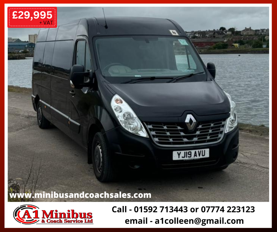 YJ19 AVU - Renault Master Business Wheelchair Accessible Minibus