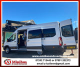 2017 White Ford Transit Wheelchair Accessible Minibus