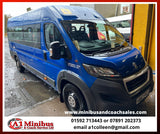 2017 Peugeot Boxer Wheelchair Accessible Minibus