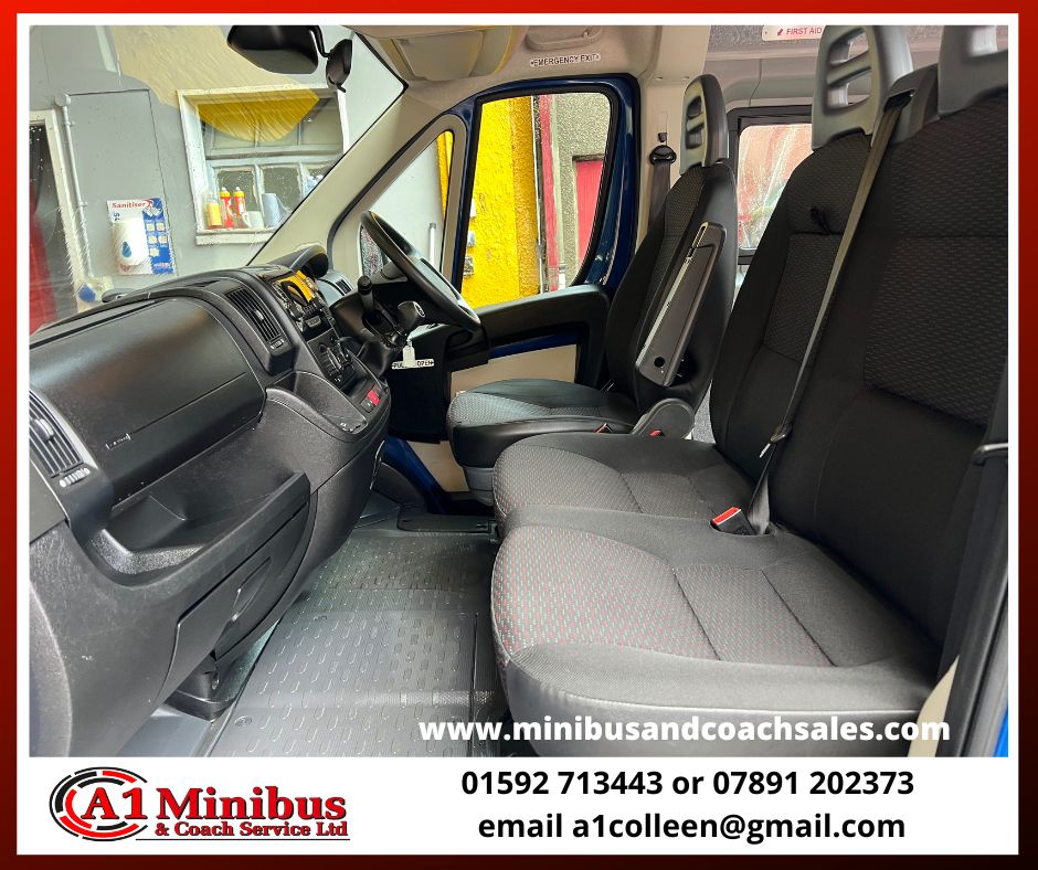 2017 Peugeot Boxer Wheelchair Accessible Minibus