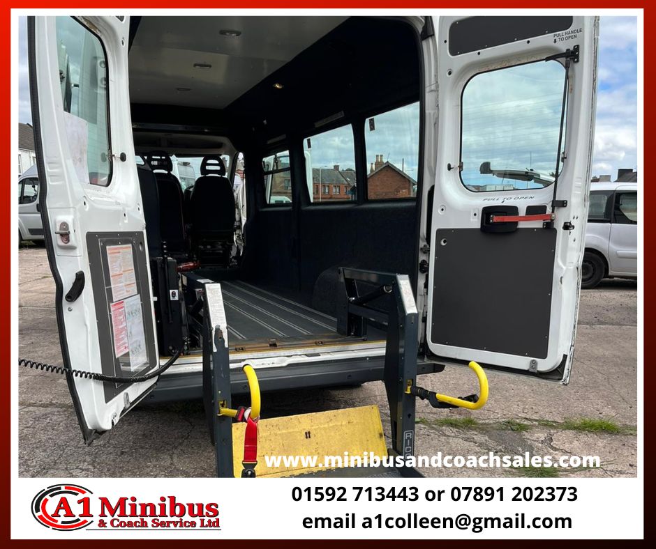 2015 Peugeot Boxer Wheelchair Accessible Minibus (White)